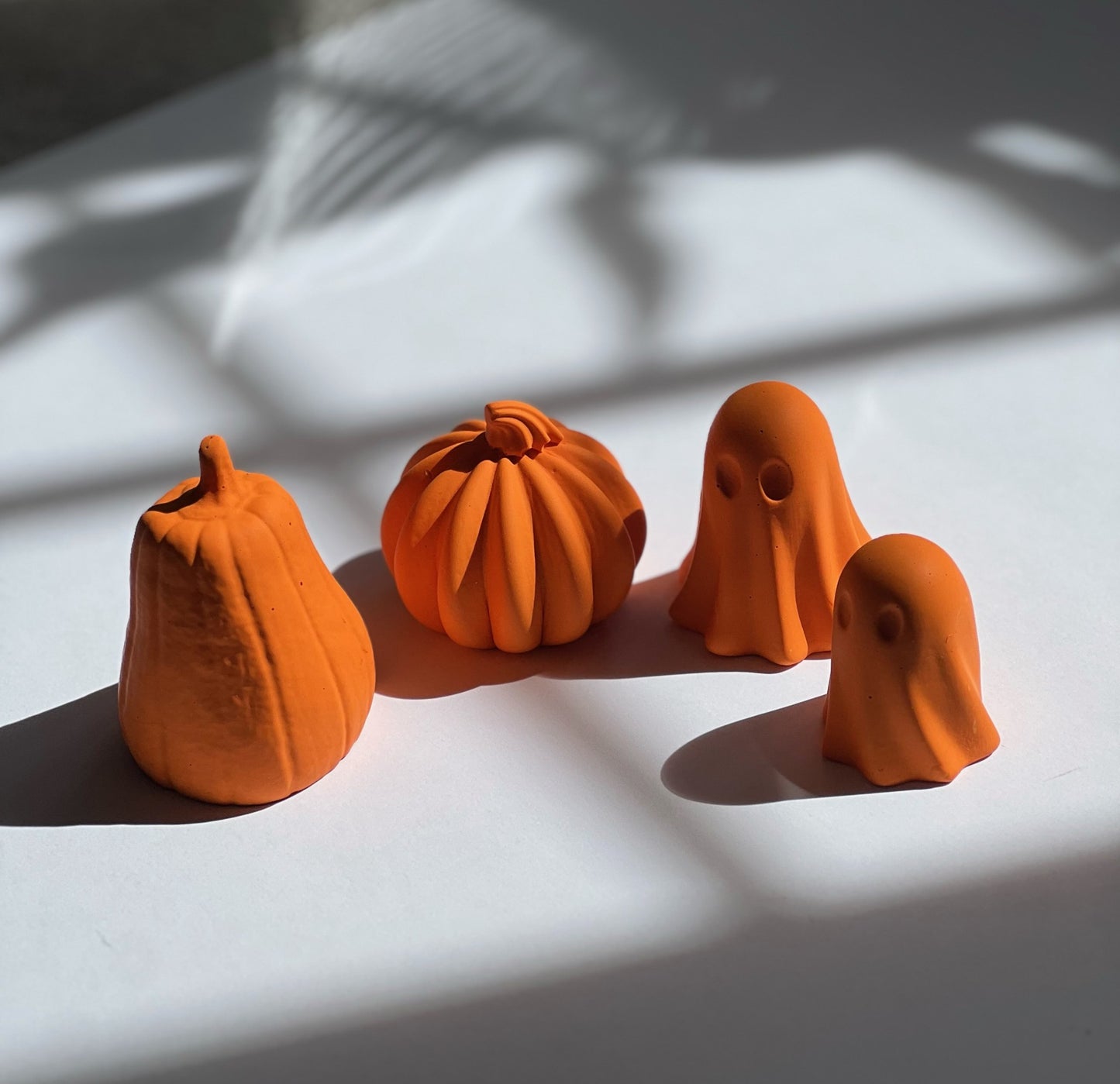 Miniature Ghost & Pumpkin collection | Halloween Decor